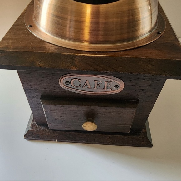 Vintage Handcrafted Wooden
Coffee Grinder - Picture 1 of 6